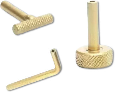 Snomex 3 Pieces Multi-Vehicle Tappet Setting Key Square Hole Key Tools for Motorbikes T Lever Tool(5 cm)