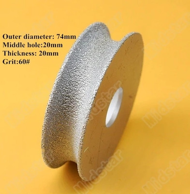 NEWHANDTOOLS Brazed Diamand grinding wheel 20mm Lever Tool(7 cm)
