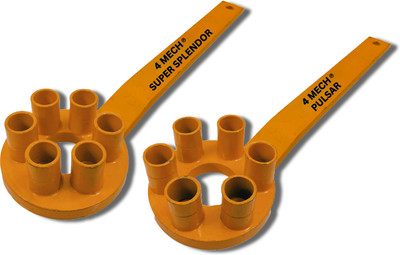 4MECH 6 Pin-Heavy-Super+6 Pin-Heavy-Pulsar, Multivehicle, Clutch Holder Set Vehicle Tool Kit