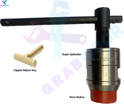 GrabMoor SUPER SPLENDOR/HERO HONDA Magnet Puller For Bike With T Tapped Adjust Key GF-1A Vehicle Tool Kit