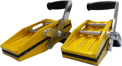 FACILE 2 PACK Double Handed Granite Carrying Clamps Stone Panel Carriers Lifting Tools Lever Tool(36 cm)