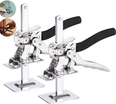 ToolsT Tile Locator Wall Tile Level Regulator Lifter Adjustable Height Adjuster(peak 2) Lever Tool(15 cm)
