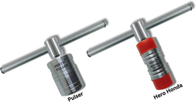 4MECH 17-IN-1+STAR/PULSAR-CLUTCH-NUT Heavy Duty Magnet Flywheel Puller Set Lever Tool(18 cm)