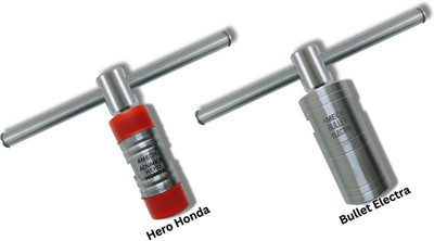 4MECH HERO+BULLET-ELECTRA Heavy Duty Magnet Flywheel Puller Set Lever Tool(18 cm)