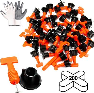 Flemigo ISO 9001 Tile Leveling Clip Resuable/Tile Leveling System Kit Needle 1.5 MM Lever Tool(2 cm)