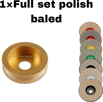 Newhendtools Garenait marbal 20mm weel cuting and polish full set (1×6 full set) Lever Tool(8 cm)