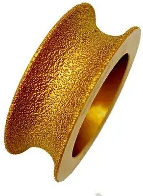 NEWHENDTOOLSN Brazed Diamand grinding wheel profile full round wheel (30mm)1pis Lever Tool(7 cm)