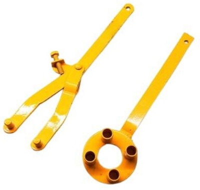 TOOLBUX Clutch Holder 4 Pin Multi-Vehicle Variator Remover Puller Tool Kanchi Pullar Lever Tool(15 cm)