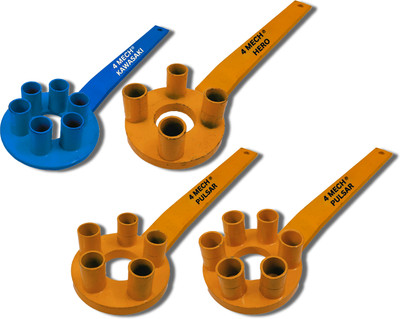 4MECH 6 Pin-Light+4 Pin-Heavy+5 Pin-Heavy+6 Pin-Heavy-Pulsar, Clutch Holder Set Lever Tool(30 cm)