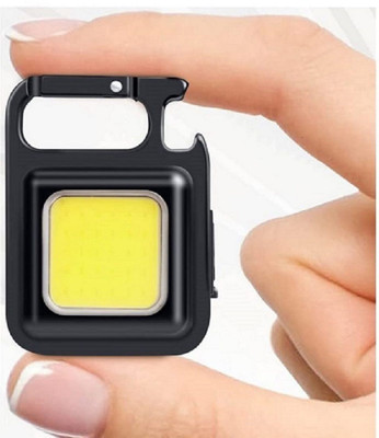 BUNLEK Keychain Mini Flashlight Modes Portable Pocket Light With Folding S-Hook Aluminium Light Hanging Chain Rod deal from flipkart