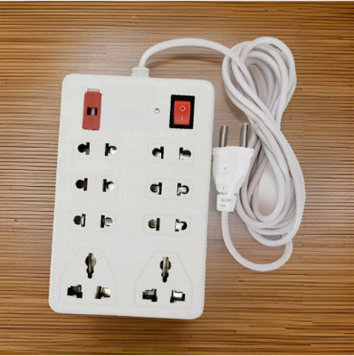LifoDora 2,3 Pin Extension Board Flex Box Power Cable 3 Socket Extension Boards ZL114 Plastic Light Socket(Pack of 1)