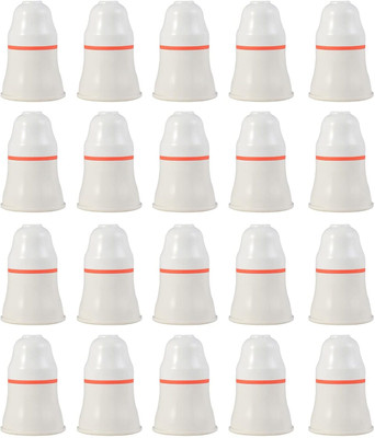 JELECTRICALS Hanging Bulb Holder socket Plastic Light Socket(Pack of 20)