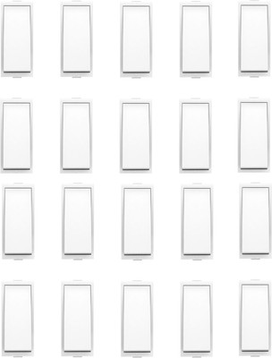 JELECTRICALS 6 AMP Switches Pack of 20 Plastic Light Socket(Pack of 20)