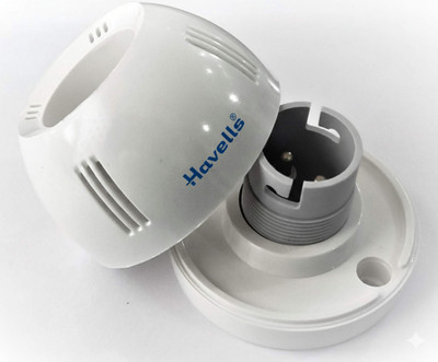 HAVELLS HAVELLS_BATTEN BULB HOLDER Plastic Light Socket(Pack of 4)