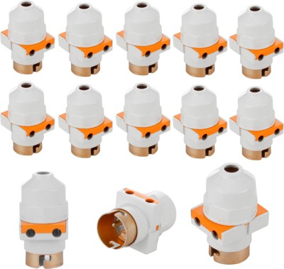 HI-PLASST (10pcs)premium MULTI-Pendent Holder for B22 Batten LampHolder for Led/Electric Plastic, Aluminium Light Socket(Pack of 5)