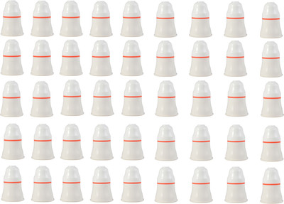 JELECTRICALS Premium Pendant Bulb Holder for Wall, B22 Batten Lamp Holder Plastic Light Socket(Pack of 45)