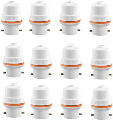 JELECTRICALS Bulb Signal Adapter Pack of 12 Polypropylene Light Socket(Pack of 12)
