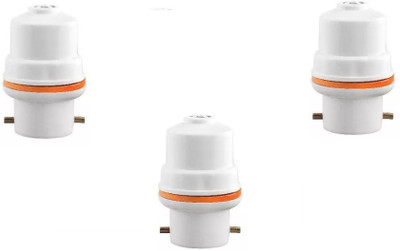 JELECTRICALS Bulb Signal Adapter Pack of 3 Polypropylene Light Socket(Pack of 3)