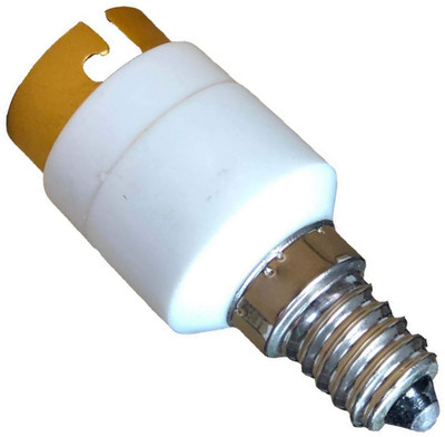 ECOBELL Socket Light Bulb Lamp Holder Adapter High Quality Plug Extender Plastic Light Socket(Pack of 1)