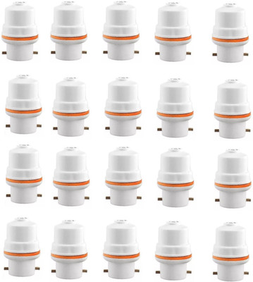 JELECTRICALS Bulb Signal Adapter Pack of 20 Polypropylene Light Socket(Pack of 20)
