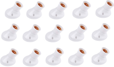 Cordnet Classic_regular_Angle Plastic Light Socket(Pack of 15)