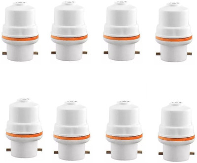 JELECTRICALS Bulb Signal Adapter Pack of 8 Polypropylene Light Socket(Pack of 8)