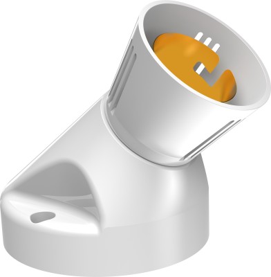 Gear Up Angle Batten Bulb Holder Plastic Light Socket(Pack of 1)