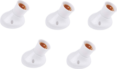 Cordnet Classic_regular_Angle Plastic Light Socket(Pack of 5)
