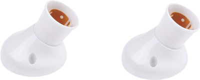 Cordnet Classic_regular_Angle Plastic Light Socket(Pack of 2)