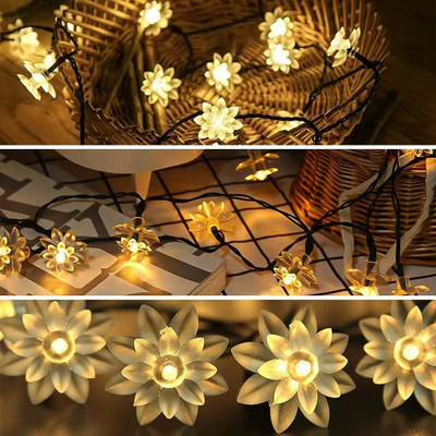 Zelda 16 LEDs 3 m Yellow Flickering Flower Rice Lights(Pack of 1)