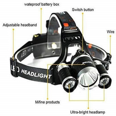 KDG TREADS lamp LED Headlamp(Black)
