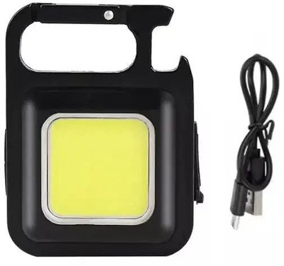 RPMSD Keychain Light Led Flashlight With Bottle Opener LED Spot Light(Black)