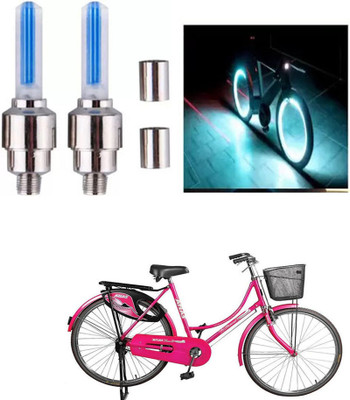 E-Shoppe Cycle Steel, Plastic Tyre Valve Cap For diamond 50 cm LED Wheel Reflectors(Multicolor)