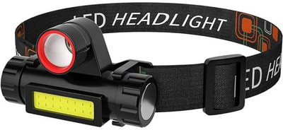 wynyc Headlamp USB Rechargeable, Waterproof Headlight Flashlight with Zoomable LED Headlamp(Multicolor)