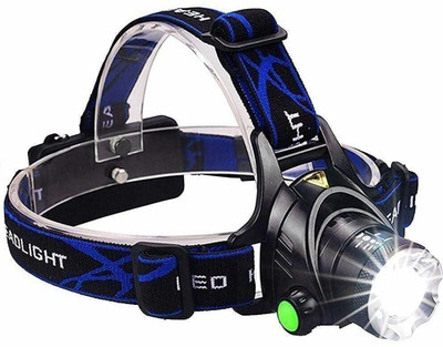 AVYUKT LED High Power Zoom Headlamp Camping Night Head Light Torch LED (Blue) LEDHeadlamp LED Headlamp(Multicolor)