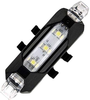 XPEDITION XPERTS USB Rechargeable Bicycle taillights Rear Warning Bicycle Light CL-3329 LED Rear Break Light(Black)