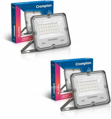 Crompton LDFLTAB20CDL Flood Light Outdoor Lamp(White)