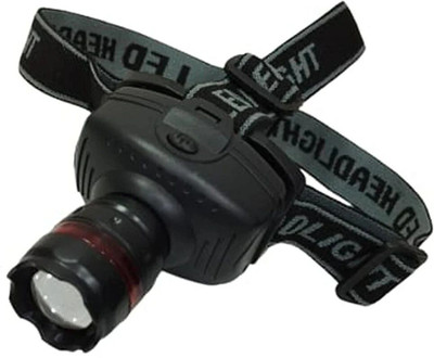 CAMPSOR ZOOMABLE HEAD LAMP TK-4429 LED Helmet Strip Light(Black)