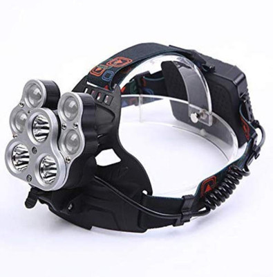 LISTA 7 in 1 LED Rechargeable LED Headlamp(Black)