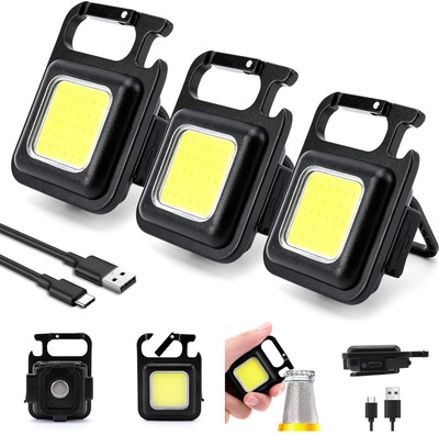 ASTOUND Camping Outside Hiking COB Light LED Front Light(Black)