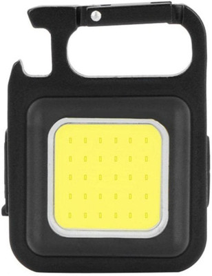 G2L Best Sale Keychain Led Rechargeable Lighting Flashlight Bracket Bottle Opener LED Front Light(Black)