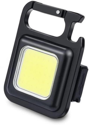 WunderVoX Mini Portable Super Bright LED Keychain COB Light LED Front Light(Black)