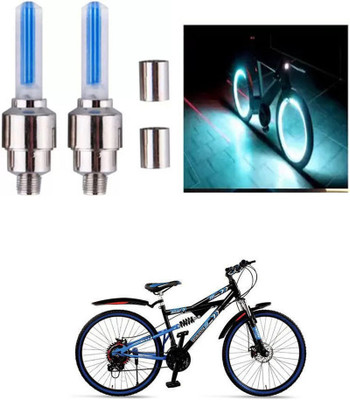 E-Shoppe Cycle Steel, Plastic Tyre Valve Cap For Motion Fshox Ddb 26T Multispeed LED Wheel Reflectors(Multicolor)