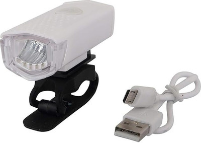 XPEDITION XPERTS USB Rechargeable Bicycle Light Set 300 Lumen Super Bright Headlight CL-3312 LED Front Light(Cool white)