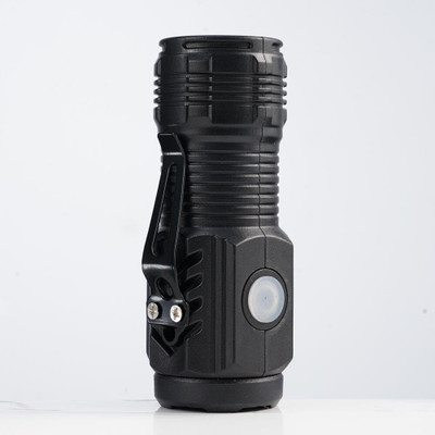 Marrone Mini Flashlight 5 Modes, USB-C Rechargeable, Light Waterproof Tail Magnet(Black) LED Spot Light(Black)
