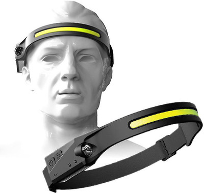 TRUDO Super Bright Head Lamp LED Rechargeable LED Headlamp(Black)