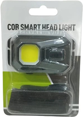 CAMPSOR COB SMART HEADLIGHT 150 LUMENS FOR CAMPING/HIKING SAILING TK-4924 LED Headlamp(Multicolor)