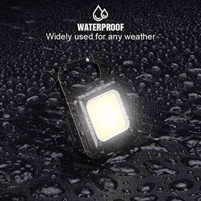 ASTOUND Keychain LED Flashlights LED Front Light(Black)