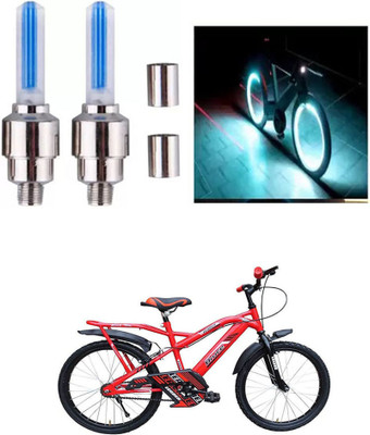 E-Shoppe Cycle Steel, Plastic Tyre Valve Cap For Leader Bruce 20T IBC LED Wheel Reflectors(Multicolor)