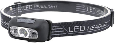 CPEX Super Bright LED Sensor Headlamp, Lightweight Waterproof LED Headlamp(Black)